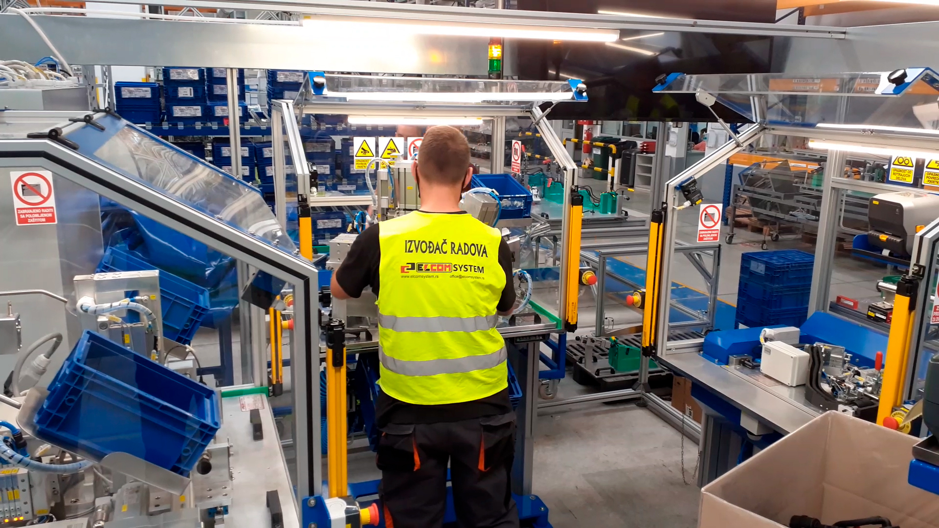 Chaku-Chaku linija za automobilsku industriju